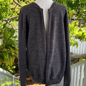 Saturdays New York City Zipper Front Cardigan